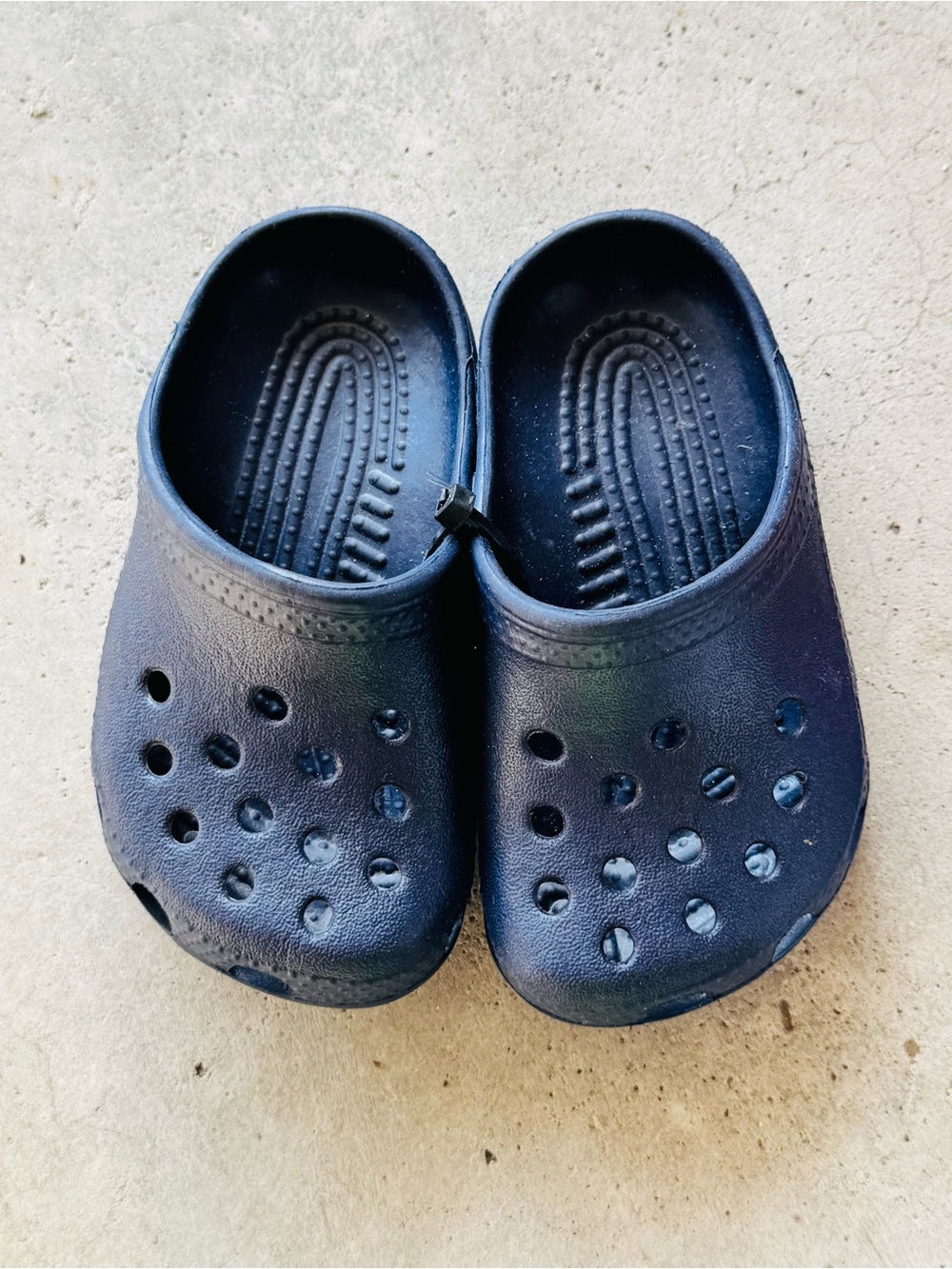 CROCS Kids Navy Blue Classic Clog